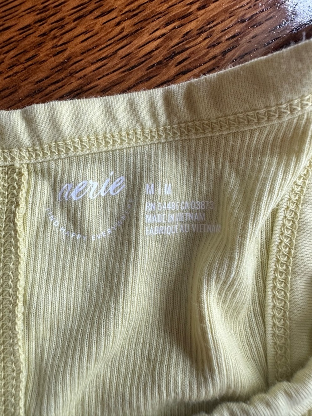 Women’s Light Green Ribbed Tank Top - Picture 2 of 2